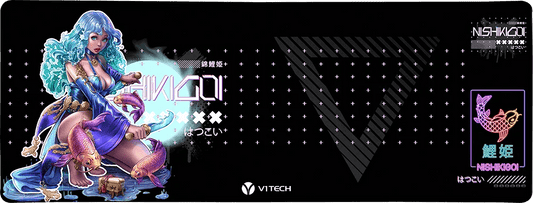 Yokai Hero Nishikigoi Large Mouse Pad - Dominic Glover - V1 Tech