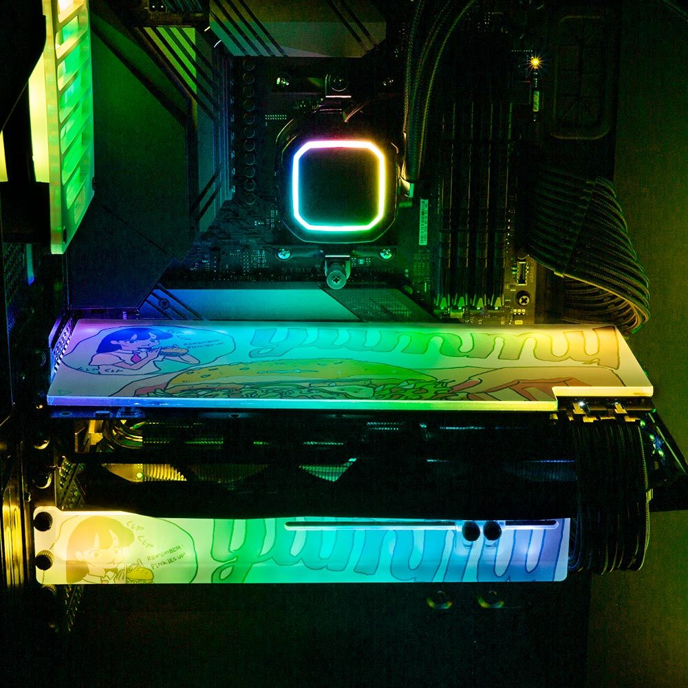 Yummy RGB GPU Backplate - Annicelric - V1Tech